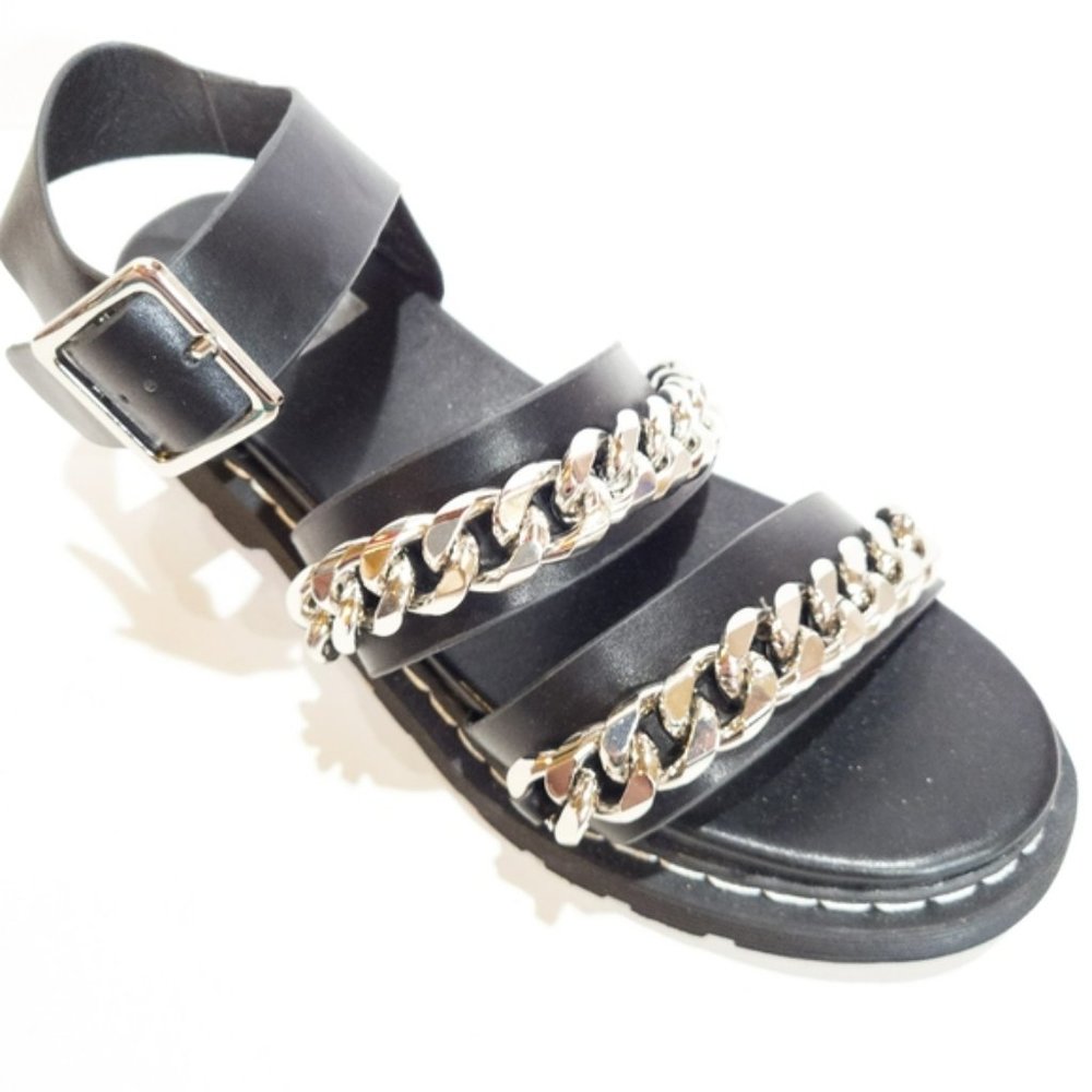 DV Dolce Vita Mintra Chained Lug Sandals-6 - Picture 6 of 7